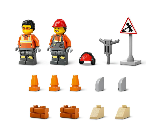LEGO City 60450 Żółta ładowarka kołowa - 1284113 - zdjęcie 7